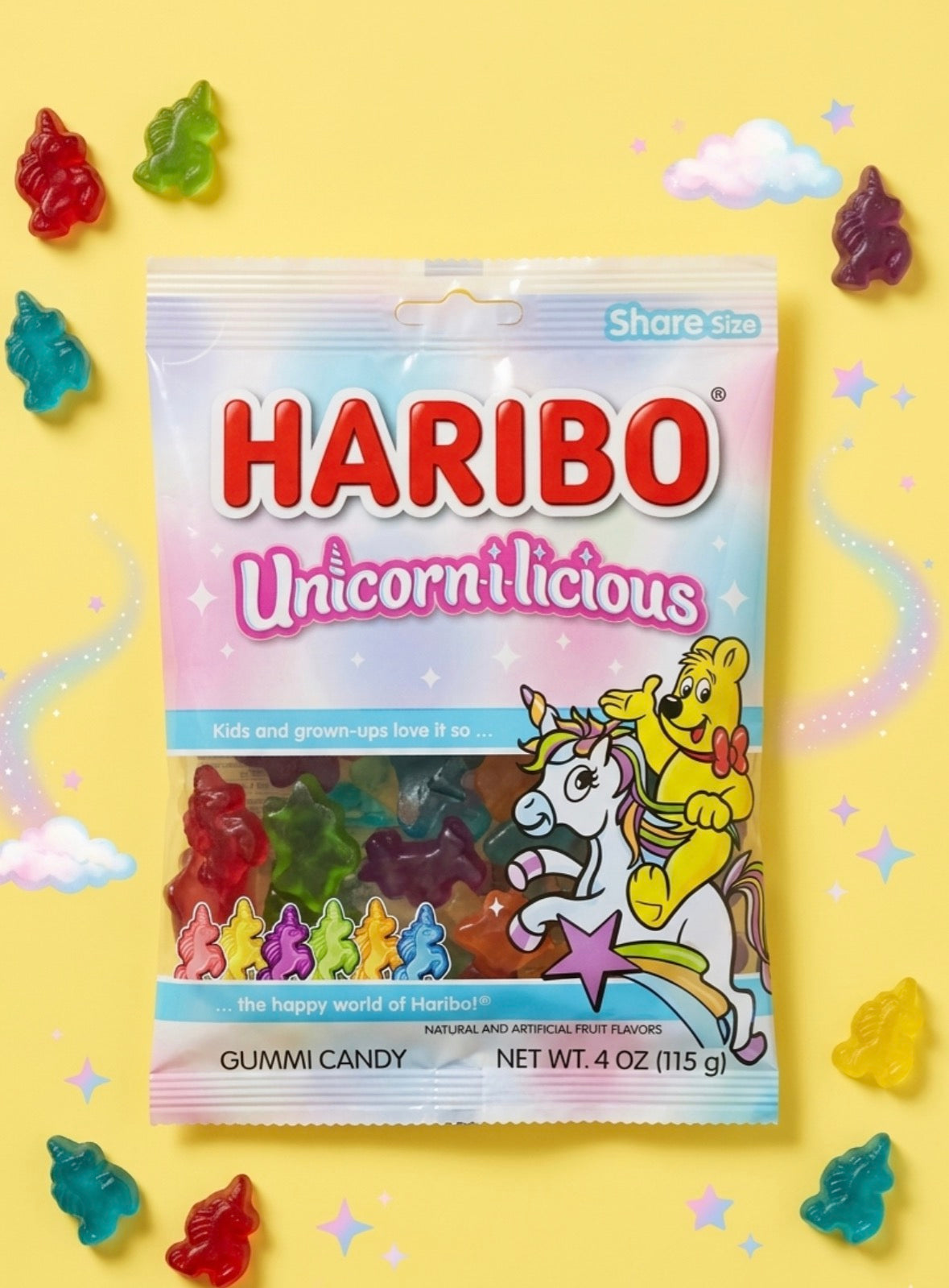 Haribo Unicorn-i-licious Gummi Candy