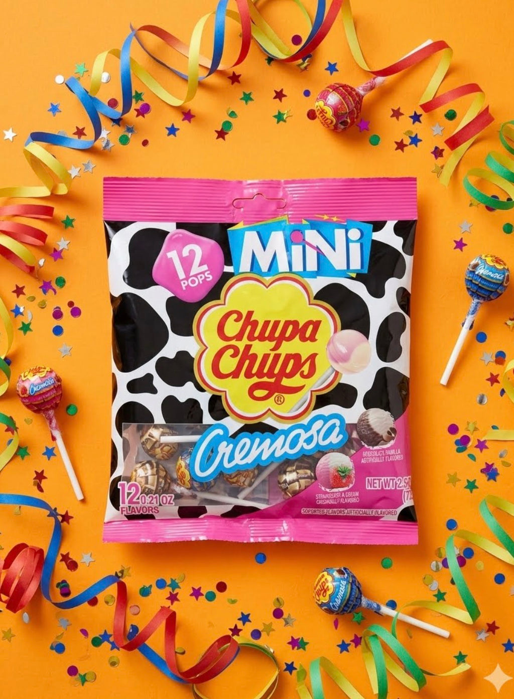 Chupa Chups Mini Cremosa Lollipops