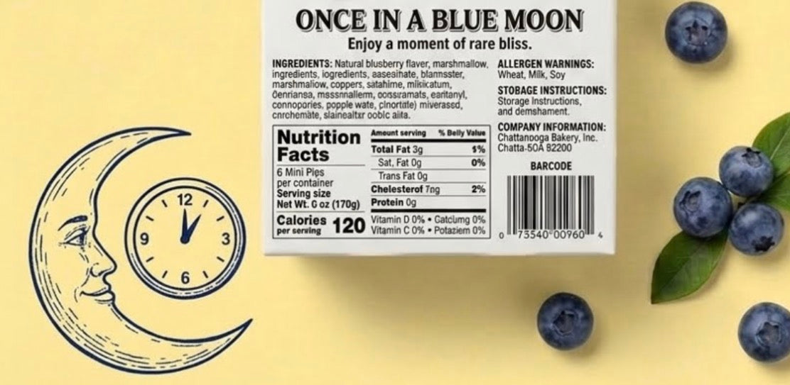 MoonPie Minis Blueberry "Once in a Blue Moon"