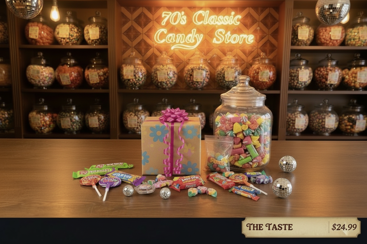 📦 The Taste — Retro Snack & Toy Box